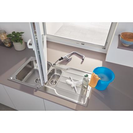 GROHE 31572SD1 - Dřez K500 1000 × 500 mm nerez