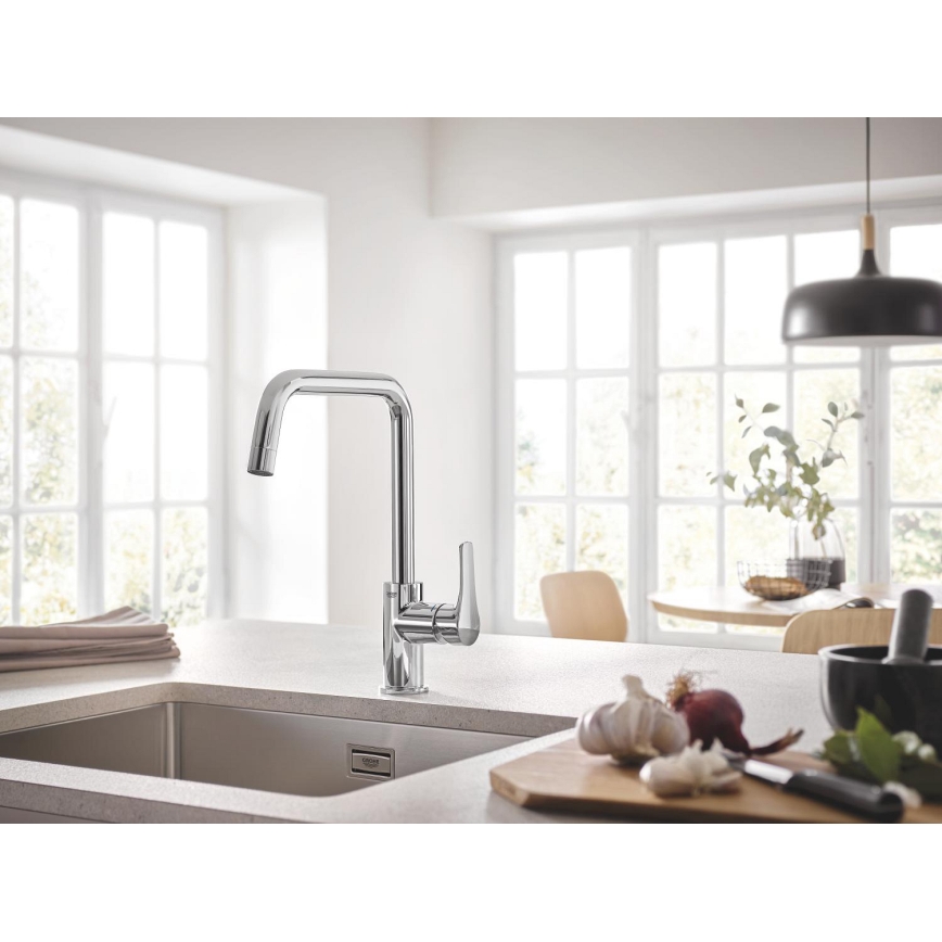 GROHE 31574SD1 - Kuchyňský dřez K700U 550 x 450 mm nerez