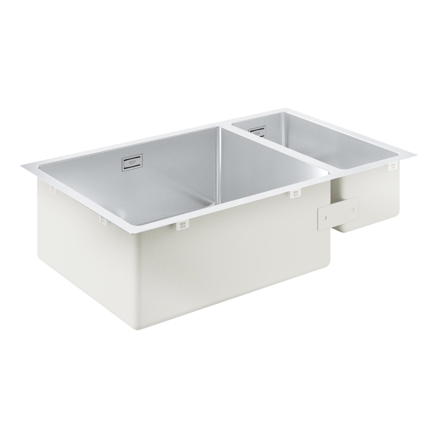 GROHE 31575SD1 - Kuchyňský dřez K700U 760 × 450 mm nerez