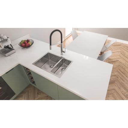 GROHE 31575SD1 - Kuchyňský dřez K700U 760 × 450 mm nerez