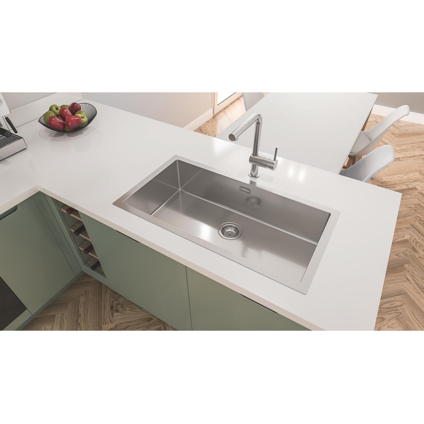 GROHE 31580SD1 - Kuchyňský dřez K700 864 × 464 mm nerez