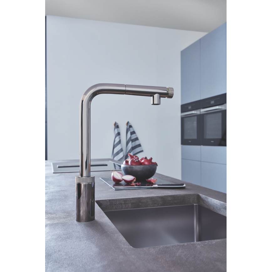 GROHE 31613A00 - Dřezová baterie A SMARTCONTROL grafit