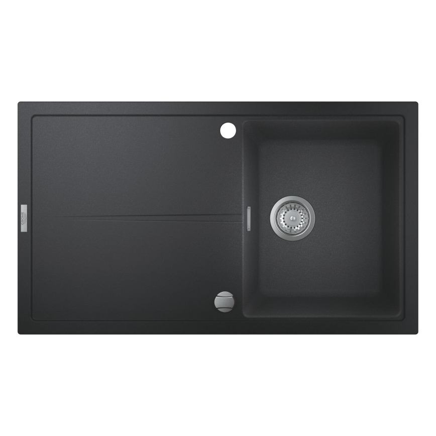 GROHE 31640AP0 - Kompozitní dřez K400 860 × 500 mm granit/černá