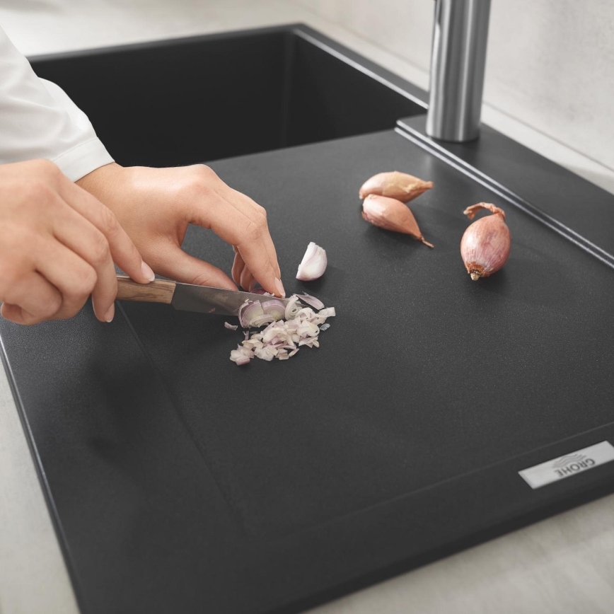 GROHE 31644AP0 - Kompozitní dřez K500 860 × 500 mm černá