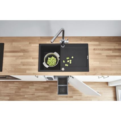 GROHE 31644AP0 - Kompozitní dřez K500 860 × 500 mm černá