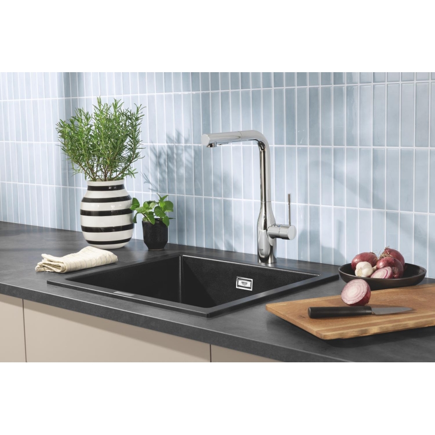 GROHE 31651AP0 - Kompozitní dřez K700 560 × 510 mm černá