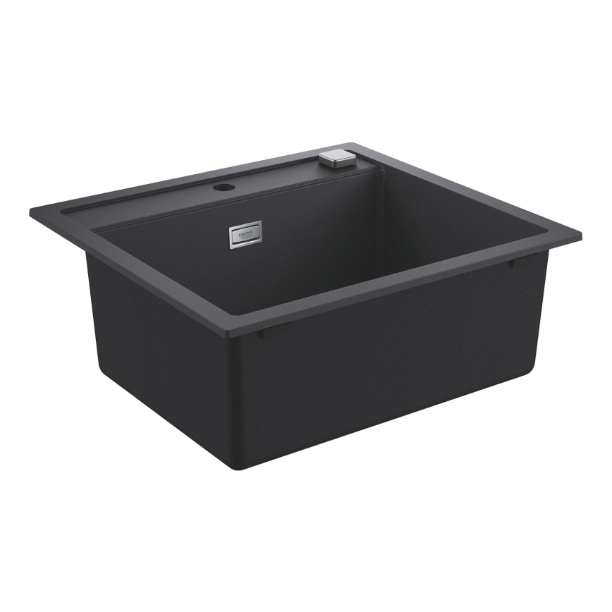 GROHE 31651AP0 - Kuchyňský dřez K700 560 × 510 mm granit/černá
