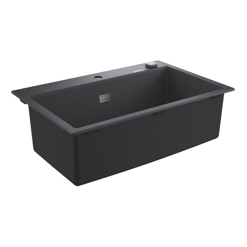 GROHE 31652AP0 - Kompozitní dřez K700 780 × 510 mm granit/černá