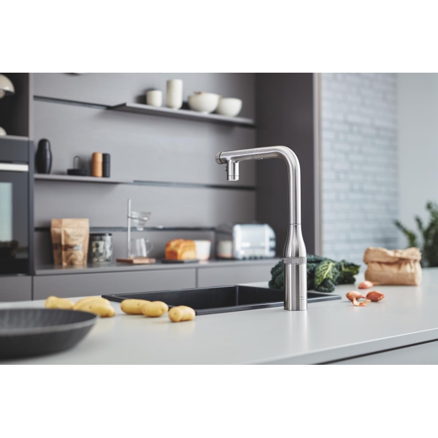 GROHE 31653AP0 - Kompozitní dřez K700U 457 × 406 mm černá