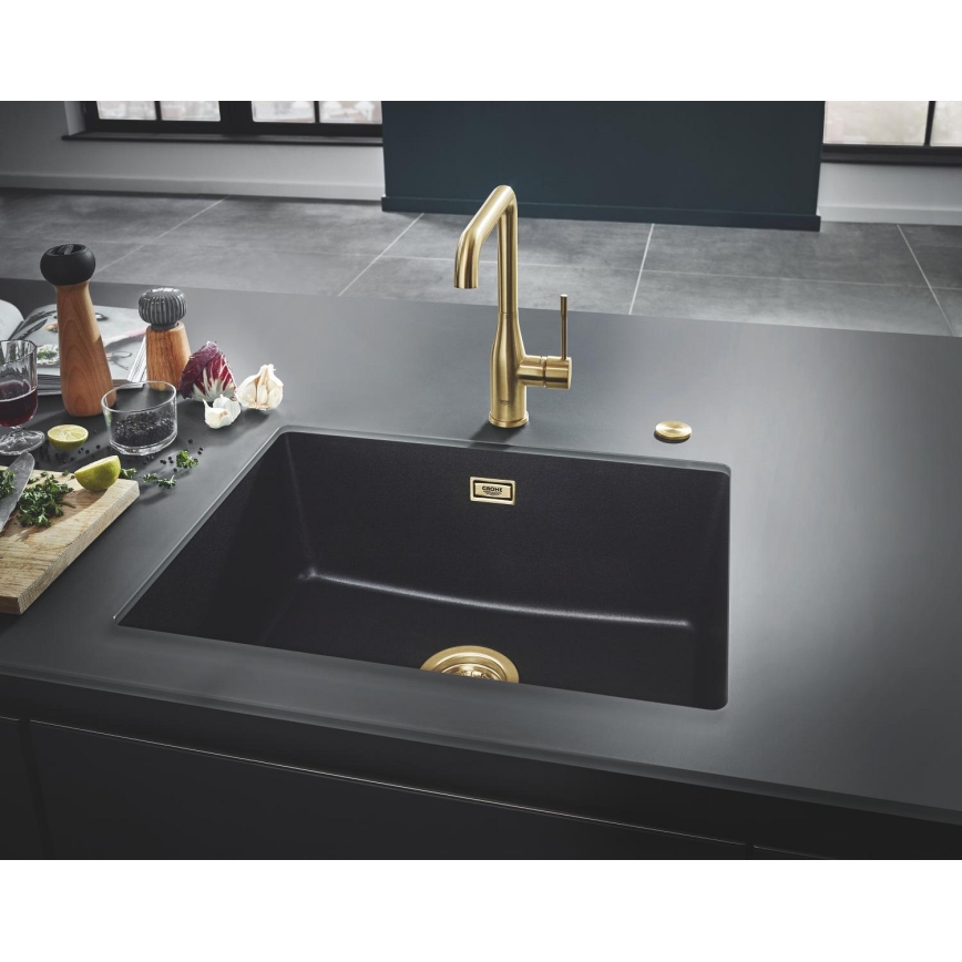 GROHE 31655AP0 - Kompozitní dřez K700U 610 × 460 mm černá