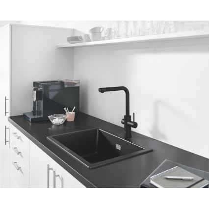 GROHE 31655AP0 - Kompozitní dřez K700U 610 × 460 mm černá