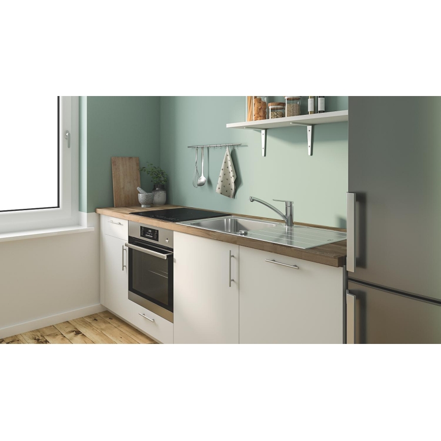 GROHE 31685000 - Dřezová baterie STARTECO lesklý chrom