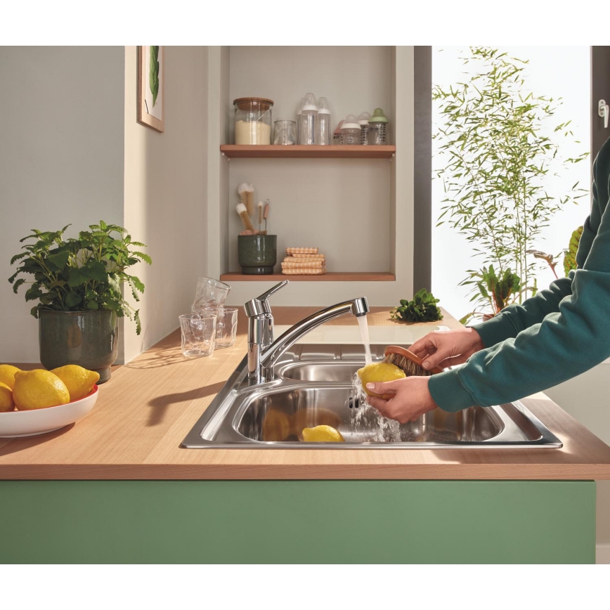 GROHE 31685000 - Dřezová baterie STARTECO lesklý chrom