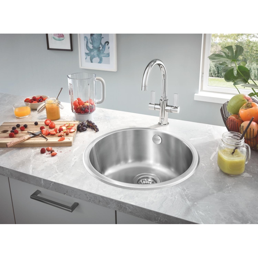 GROHE 31720SD0 - Dřez K200 440 x 440 x 180 nerez
