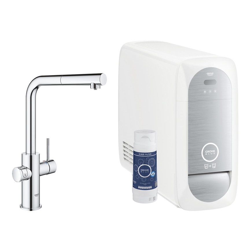 GROHE 31927001 - Dřezová baterie BLUE HOME černá