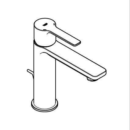 GROHE 32114001 - Umyvadlová baterie LINEARE DN 15 lesklý chrom