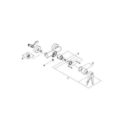 GROHE 32270000 - Sprchová baterie FEEL DN 15 lesklý chrom
