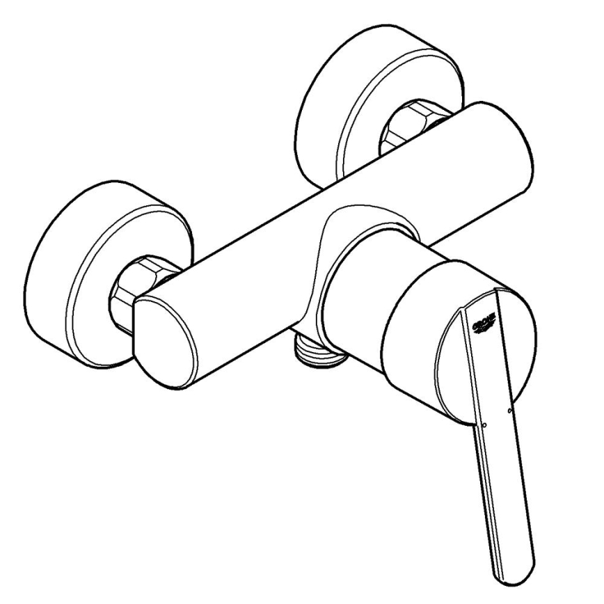 GROHE 32270000 - Sprchová baterie FEEL DN 15 lesklý chrom