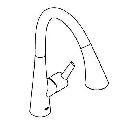 GROHE 32294DC2 - Dřezová baterie ZEDRA nerez