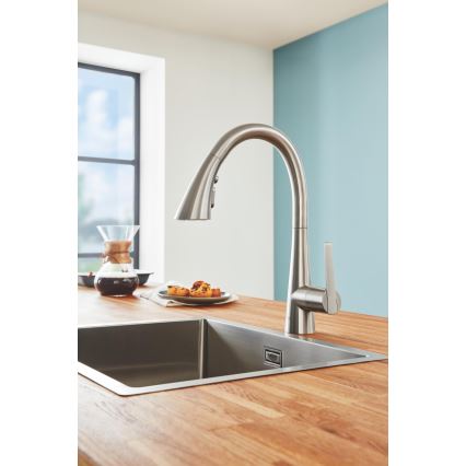 GROHE 32294DC2 - Dřezová baterie ZEDRA nerez