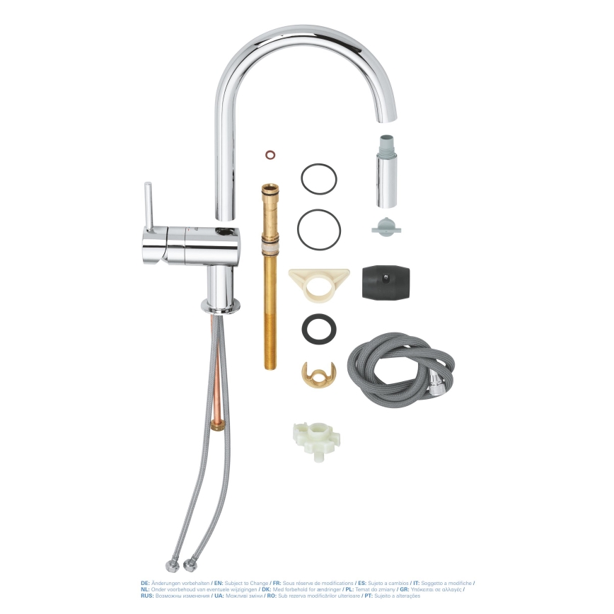 GROHE 32321002 - Dřezová baterie A lesklý chrom