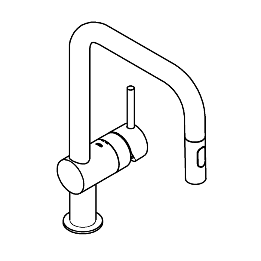 GROHE 32322DC2 - Dřezová baterie A nerez