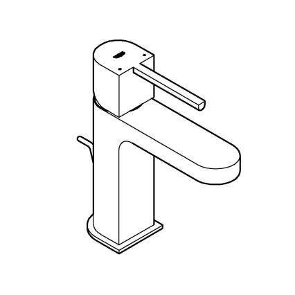 GROHE 32612003 - Umyvadlová baterie PLUS velikost S lesklý chrom