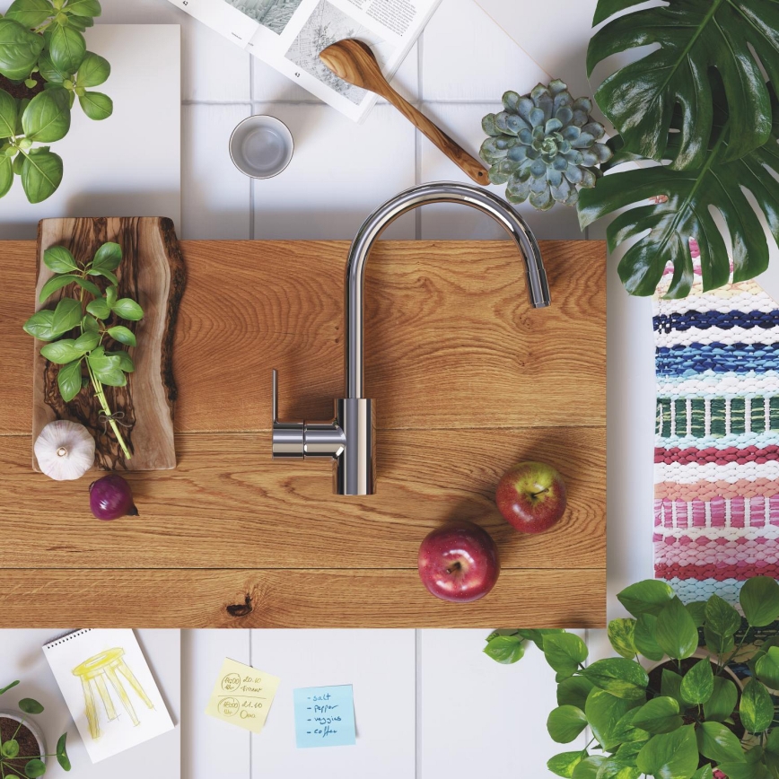 GROHE 32671002 - Dřezová baterie FEEL lesklý chrom