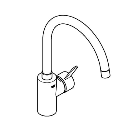 GROHE 32843002 - Dřezová baterie EUROSMART COSMOPOLITAN lesklý chrom