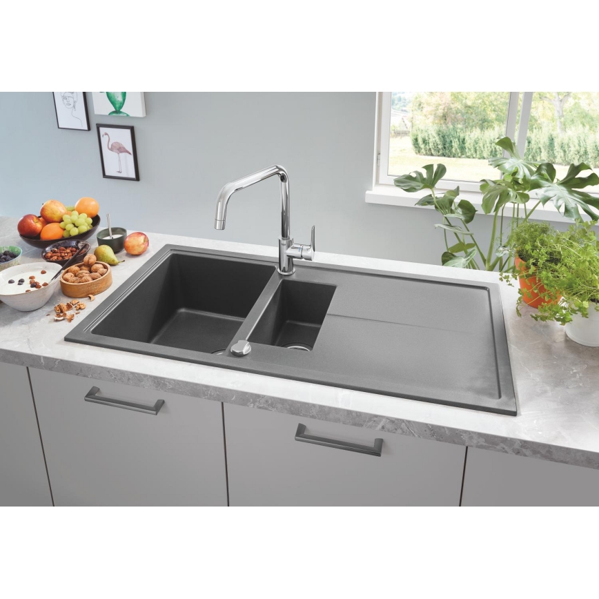 GROHE 32843002 - Dřezová baterie EUROSMART COSMOPOLITAN lesklý chrom