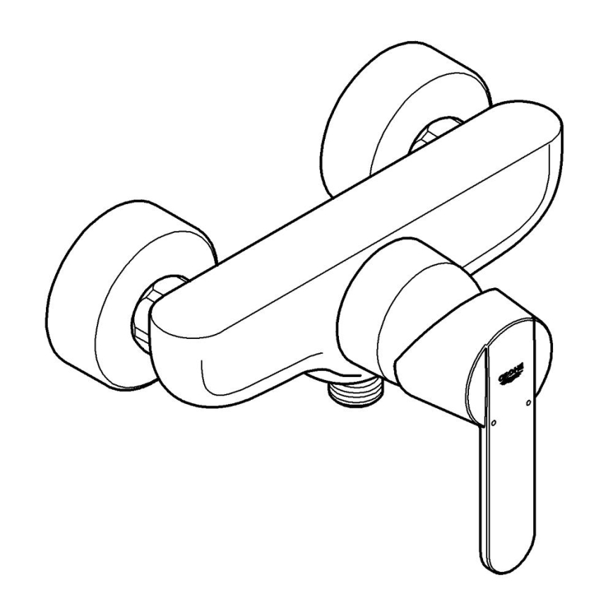 GROHE 32888000 - Sprchová baterie GET DN 15 lesklý chrom