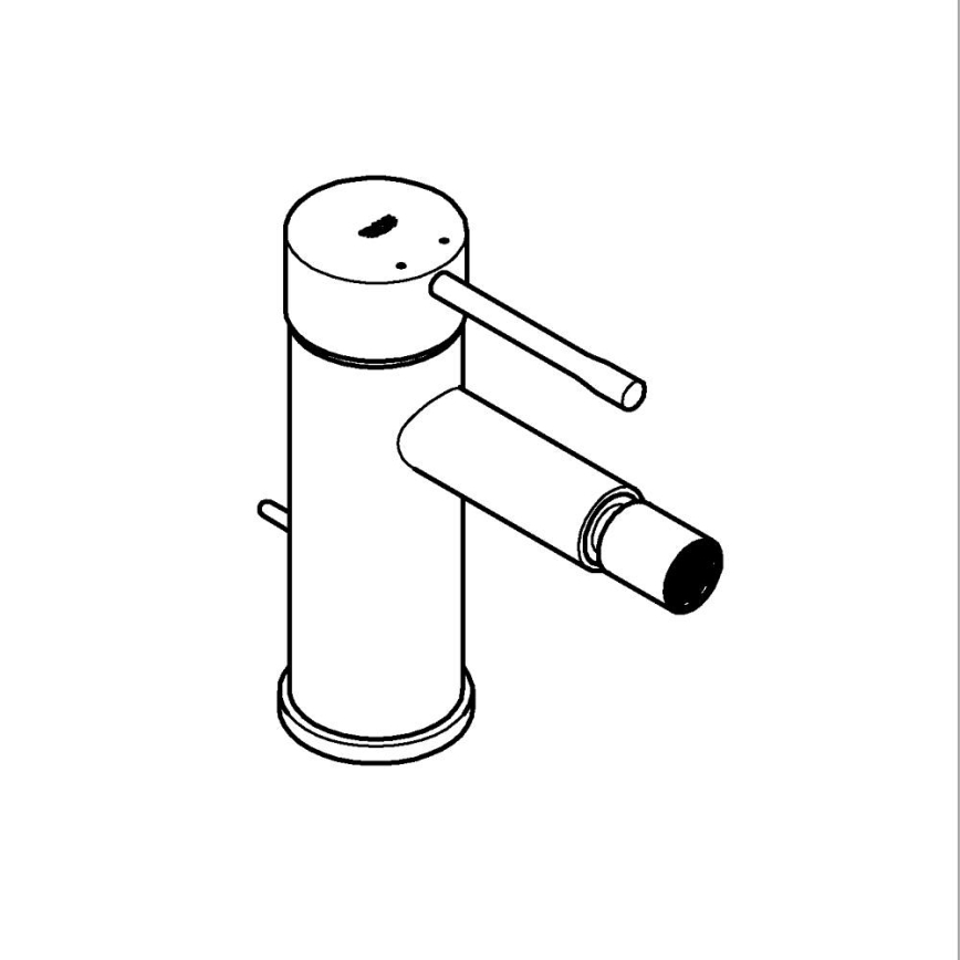 GROHE 32935AL1 - Bidetová baterie ESSENCE velikost S grafit