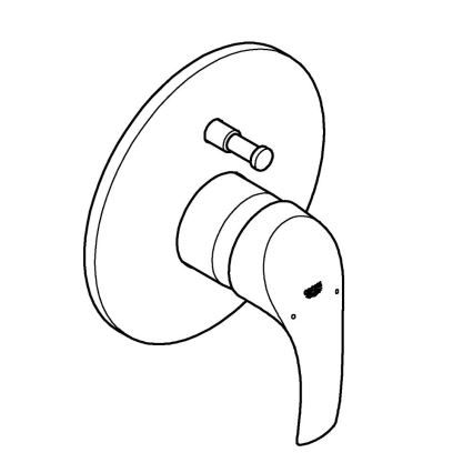 GROHE 33305002 - Vanová baterie DN 15 lesklý chrom