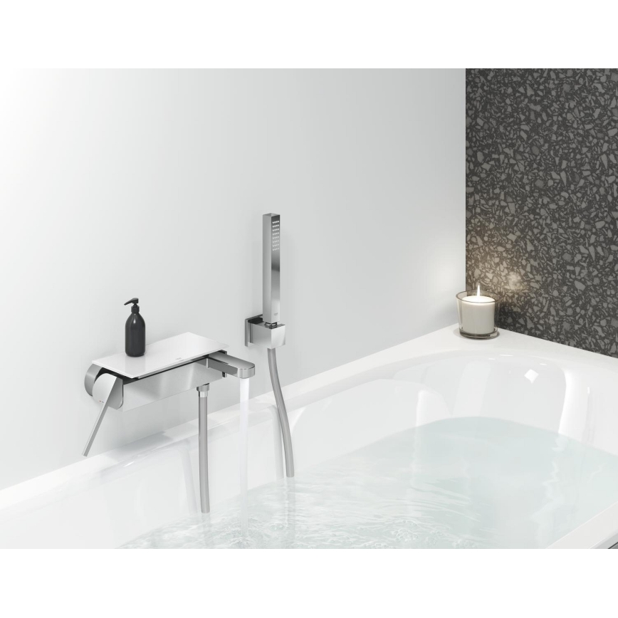 GROHE 33547003 - Vanová sada s baterií PLUS lesklý chrom
