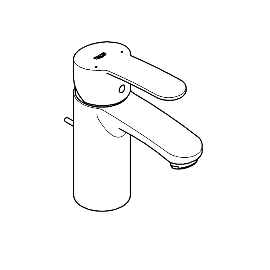 GROHE 3355220E - Umyvadlová baterie EUROSTYLE COSMOPOLITAN lesklý chrom