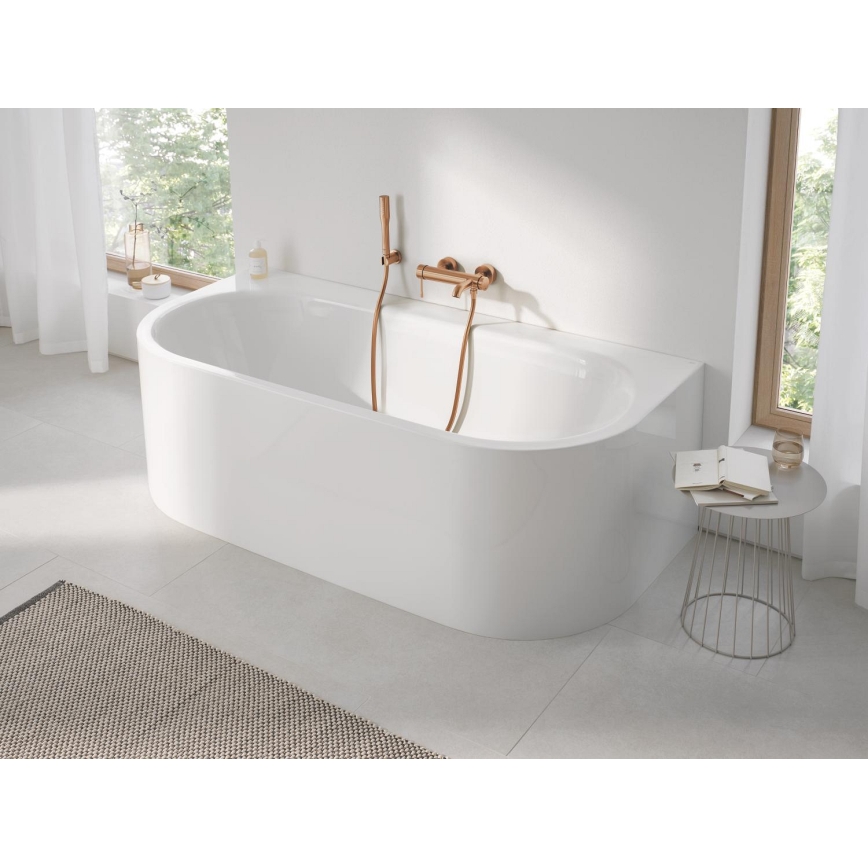 GROHE 33624DL1 - Vanová baterie ESSENCE 193 mm broušená měděná