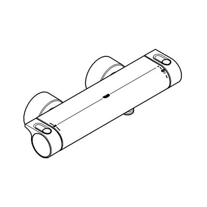 GROHE 34169001 - Termostatická sprchová baterie GROHTHERM 2000 DN 15 chrom