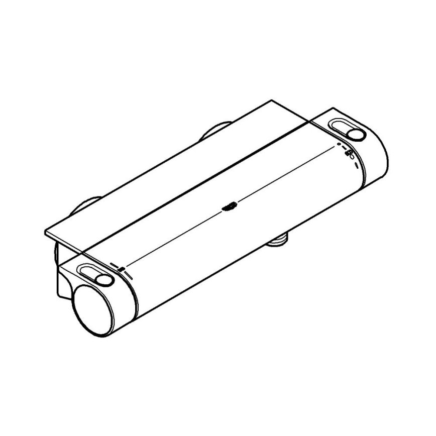 GROHE 34469001 - Termostatická sprchová baterie GROHTHERM 2000 DN 15 chrom
