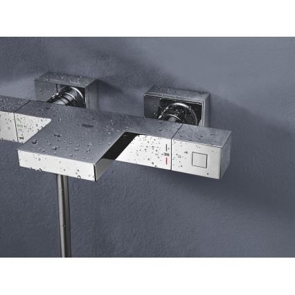 GROHE 34497000 - Termostatická vanová baterie GROHTHERM CUBE DN 15 lesklý chrom