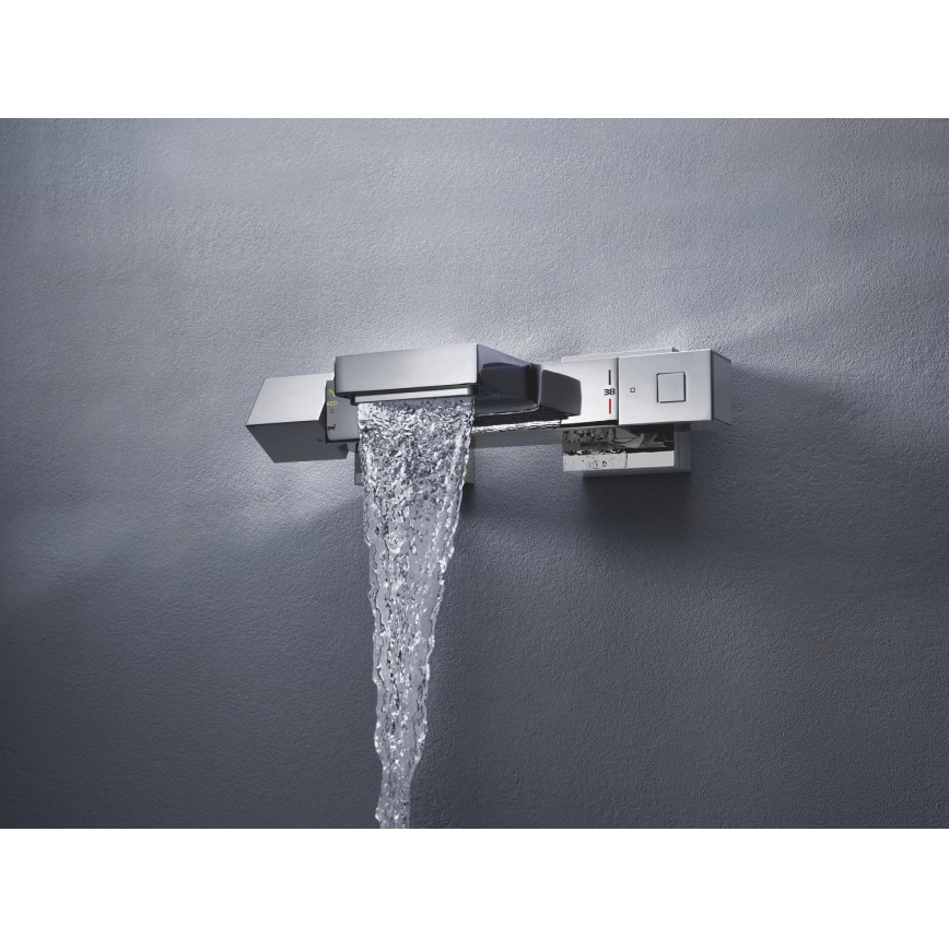 GROHE 34497000 - Termostatická vanová baterie GROHTHERM CUBE DN 15 lesklý chrom
