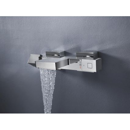 GROHE 34497000 - Termostatická vanová baterie GROHTHERM CUBE DN 15 lesklý chrom