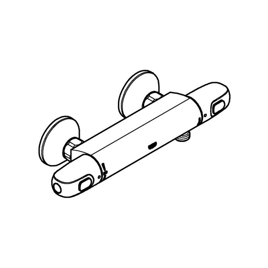GROHE 34550000 - Termostatická sprchová baterie GROHTHERM 1000 DN 15 chrom