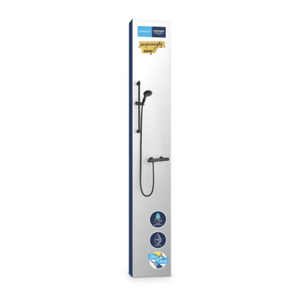 GROHE 345972431 -Termostatická sprchová baterie PRECISION START 12” 60 cm černá