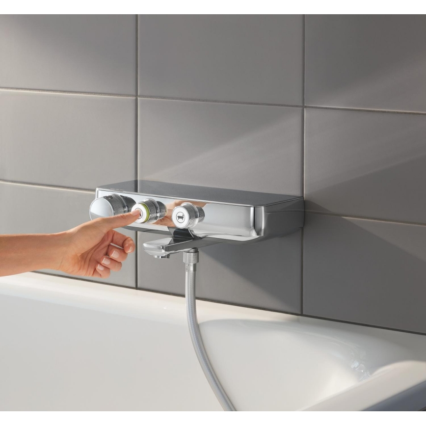 GROHE 34718000 - Termostatická vanová baterie GROHTHERM SMARTCONTROL 12” chrom