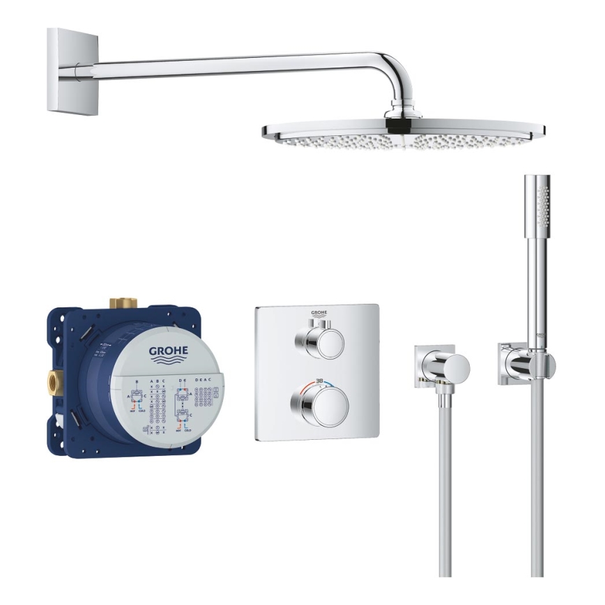 GROHE 34730000 - Sprchový set GROHTHERM RAINSHOWER COSMOPOLITAN 310 422 mm chrom