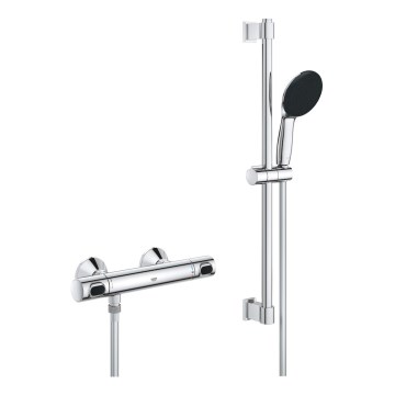 GROHE 34800001 - Sprchová sada s termostatickou baterií PRECISION FLOW 600 mm lesklý chrom