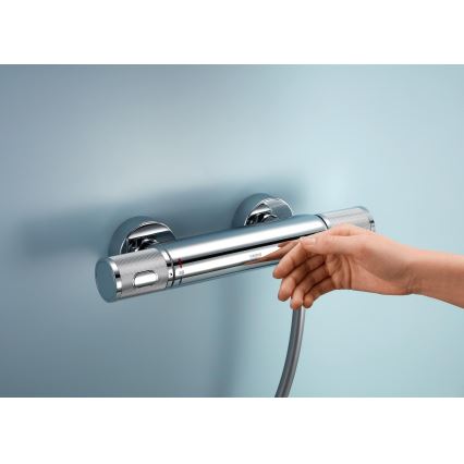 GROHE 34853001 - Sprchová sada s termostatickou baterií PRECISION FEEL+ 90 cm lesklý chrom