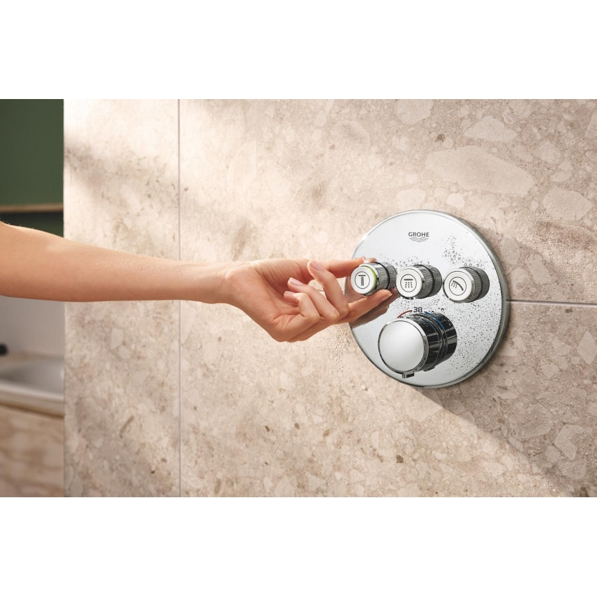 GROHE 34874000 - Sprchový systém PRECISION SMARTCONTROL 310 mm lesklý chrom