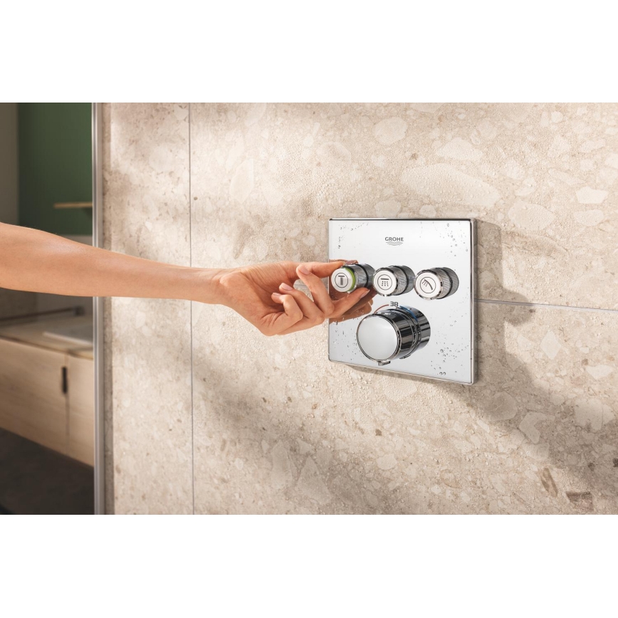 GROHE 34875000 - Sprchový systém PRECISION SMARTCONTROL 310 mm lesklý chrom