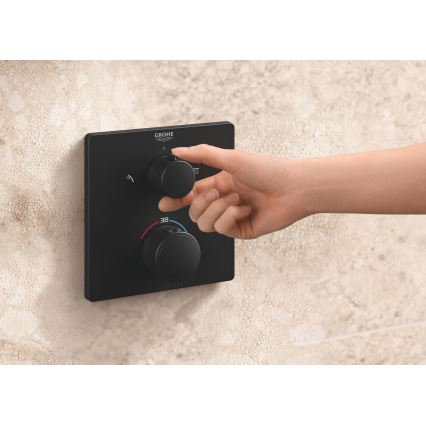 GROHE 348822430 - Sprchový set PRECISION 250 × 250 mm černá